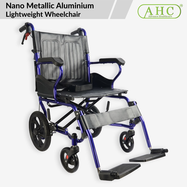 Nano MetaLlic Aluminium Lightweight Wheelchair (WCA7)