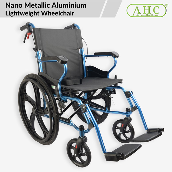 Nano Metallic Aluminium Lightweight Wheelchair (WCX5)