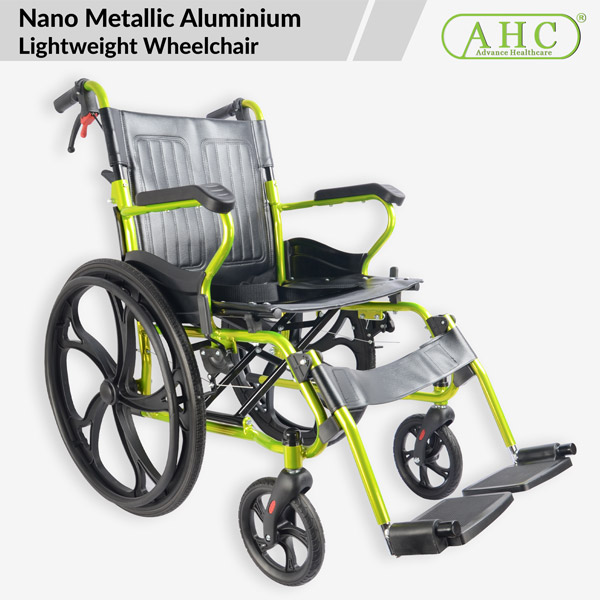 Nano Metallic Aluminium Lightweight Wheelchair (WCX7)