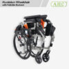 Aluminium Wheelchair with Foldable Backrest
