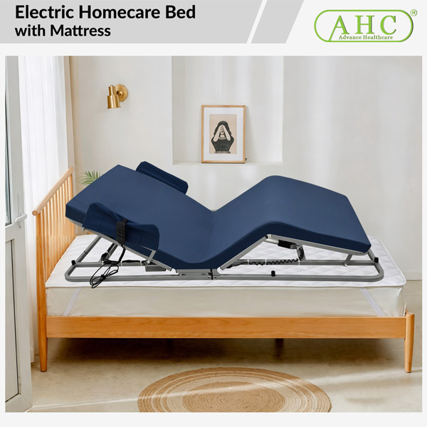 Electric Homecare Bed with Mattress (OTB) | (BN500)